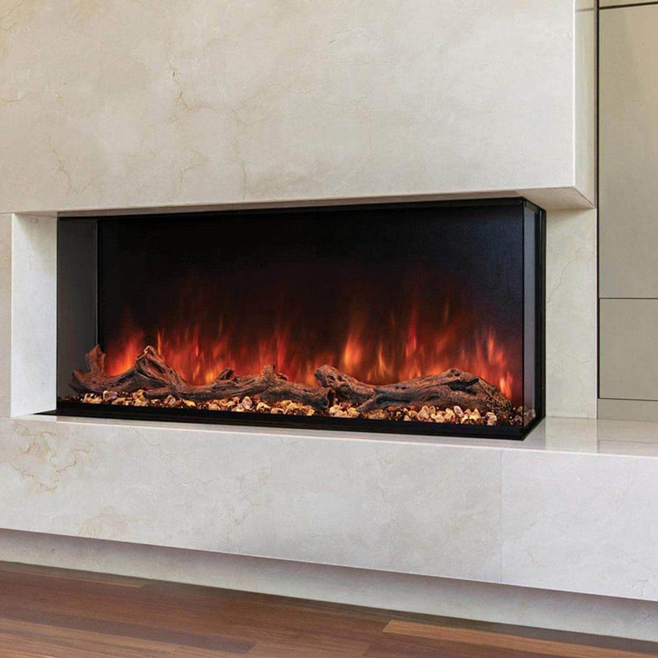 Modern Flames 68" Landscape Pro Multi-Sided Built In Electric Fireplace