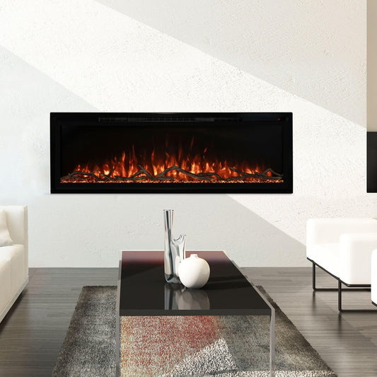 Modern Flames Spectrum Slimline Wall Mount/Recessed Electric Fireplace 5,000 BTU