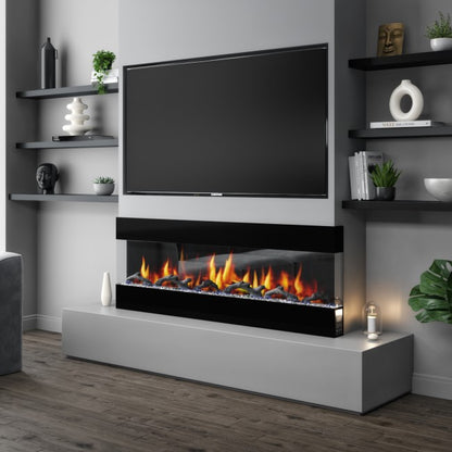 Modern Flames 76" Orion Multi Heliovision Electric Fireplace 10,000 BTU