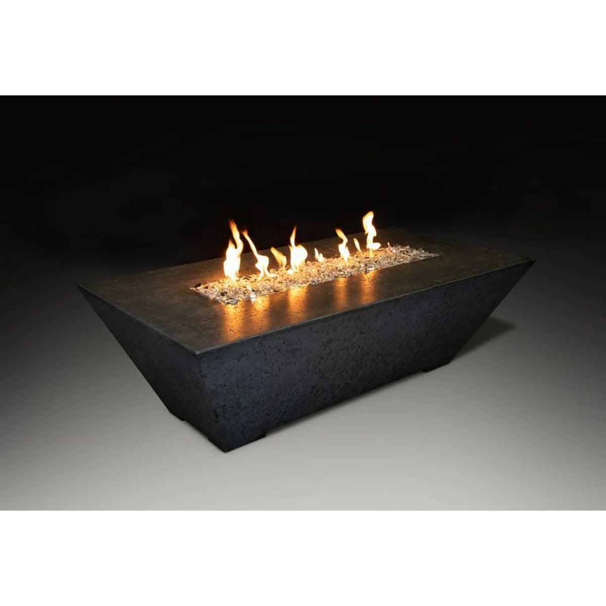 Athena Olympus 72" Rectangular Linear Gas Fire Pit Table 65,000 BTU