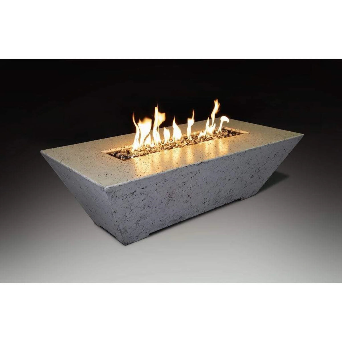 Athena Olympus 72" Rectangular Linear Gas Fire Pit Table 65,000 BTU