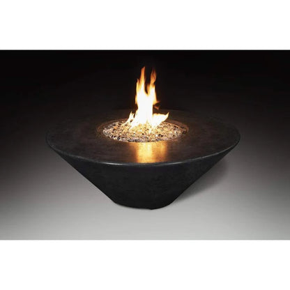 Athena Olympus 48" Round Concrete Gas Fire Pit Table 65,000 BTU