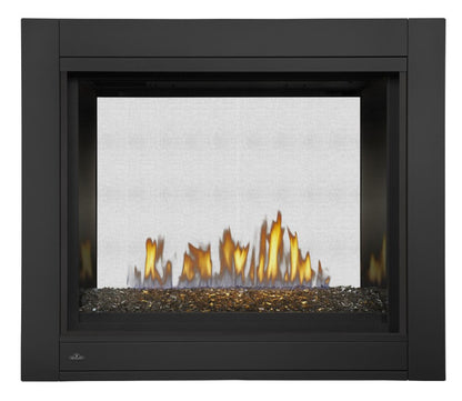 Napoleon Ascent 45" Multi-View Direct Vent See-Thru Gas Fireplace with Glass Ember Bed 30,000 BTU