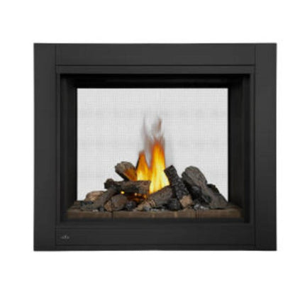 Napoleon Ascent 45" Multi-View Direct Vent See-Thru Gas Fireplace with Logs 30,000 BTU