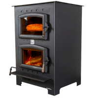 Buck Stove Homesteader 27" Wood Burning Cook Stove and Baking Oven 28,900 BTU