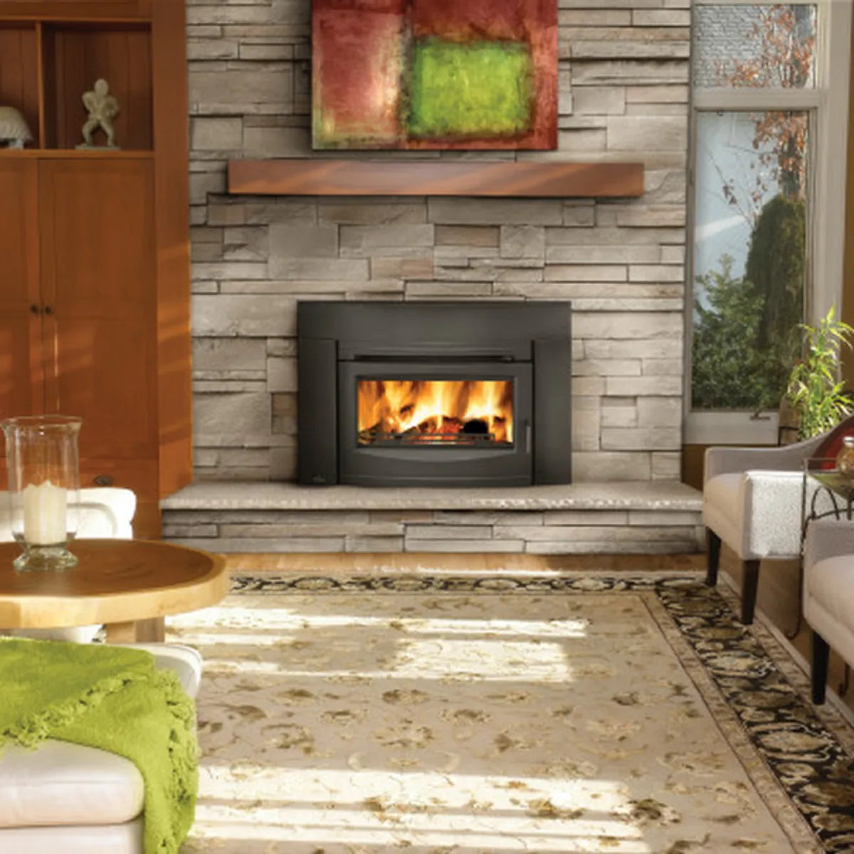 Napoleon Oakdale™ 27" EPI3TN Wood Burning Fireplace Insert 55,000 BTU