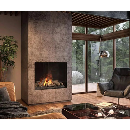 Faber e-MatriX 35" Single Sided Built-in Electric Fireplace