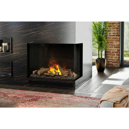 Faber e-MatriX 37" Double-Sided Built-in Electric Fireplace