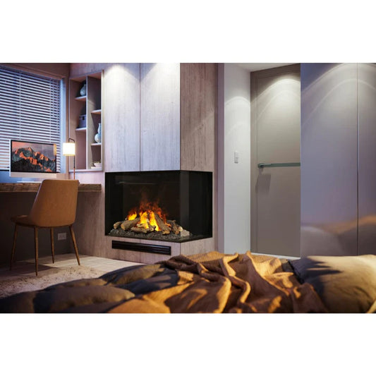 Faber e-MatriX 37" Double-Sided Built-in Electric Fireplace