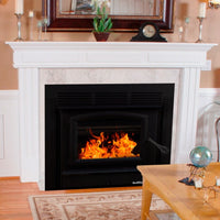 Buck Stove 38" Model 74ZC Zero Clearance Non-Catalytic Wood Burning Stove Insert with Door 52,400 btu