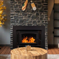 Buck Stove 30" Model 81 Non-Catalytic Wood Burning Stove Insert with Door and Blower 59,500 BTU
