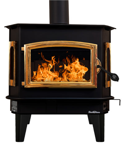 Buck Stove 30" Model 81 Non-Catalytic Wood Burning Stove with Door and Blower 59,500 BTU