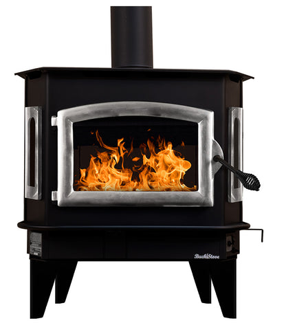 Buck Stove 30" Model 81 Non-Catalytic Wood Burning Stove with Door and Blower 59,500 BTU