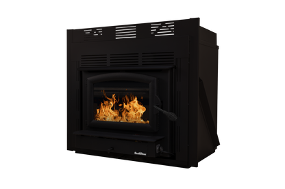 Buck Stove 38" Model 74ZC Zero Clearance Non-Catalytic Wood Burning Stove with Door 52,400 btu