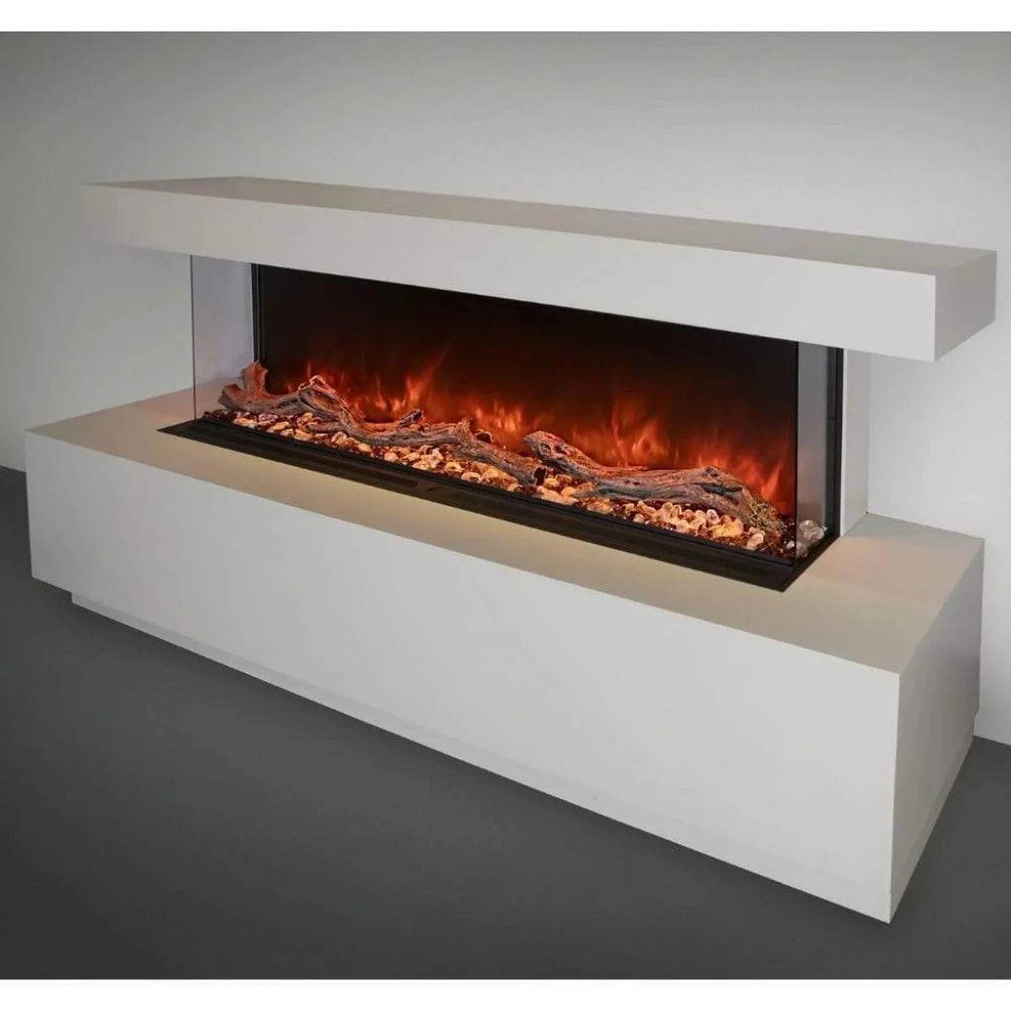 Modern Flames 56" Landscape Pro Multi-Sided Built In Electric Fireplace