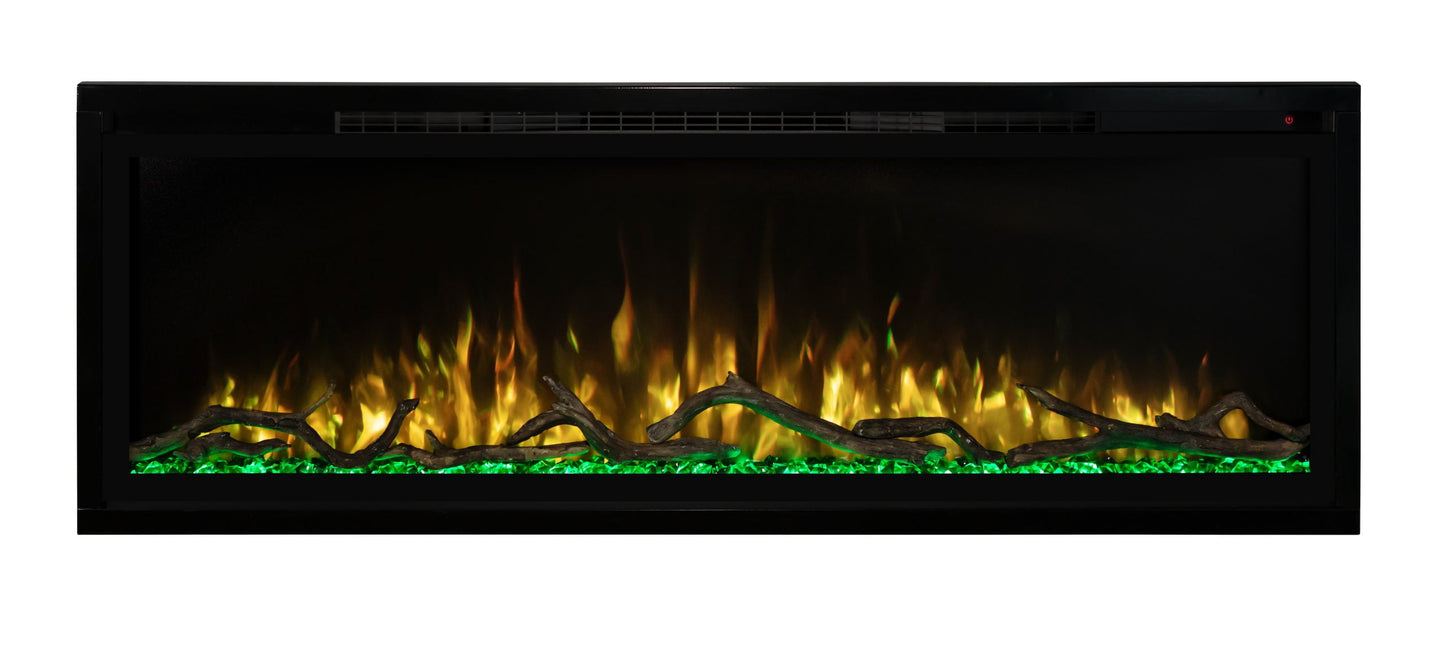 Modern Flames Spectrum Slimline Wall Mount/Recessed Electric Fireplace 5,000 BTU