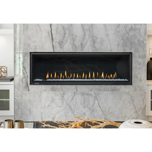 Montigo DelRay 48" Full Load Single-Sided Direct Vent Linear Gas Fireplace 21,000 BTU