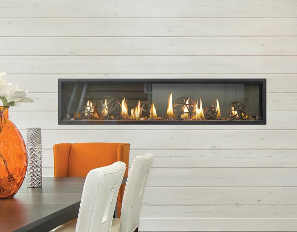 Napoleon Luxuria™ 74" Linear See Through Direct Vent Gas Fireplace 50,000 BTU