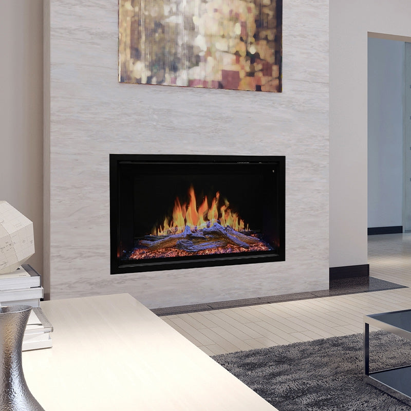 Modern Flames Orion 42" Traditional Virtual Built-in Electric Fireplace 8,300 BTU