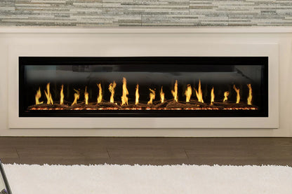 Modern Flames 76" Orion Slim Heliovision Electric Fireplace 5,000 BTU