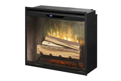 Dimplex Revillusion 42" Built-in Electric Firebox With Glass Pane and Plug Kit