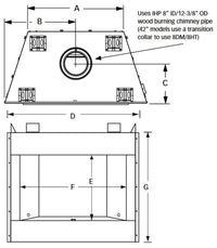 Superior WRT3000 Traditional Insulated Wood Burning Fireplace