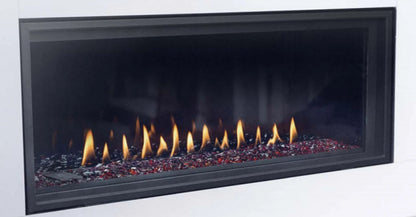 Montigo DelRay 36" Full Load Single-Sided Direct Vent Linear Gas Fireplace 16,000 BTU