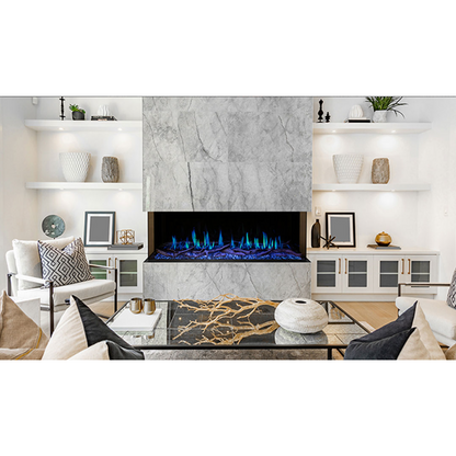 Modern Flames 100" Orion Multi Heliovision Electric Fireplace 10,000 BTU