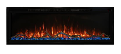 Modern Flames Spectrum Slimline Wall Mount/Recessed Electric Fireplace 5,000 BTU