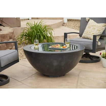 The Outdoor Greatroom 42" Cove Round Gas Fire Pit Bowl 90,000 BTU