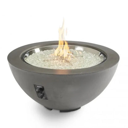 The Outdoor Greatroom 42" Cove Round Gas Fire Pit Bowl 90,000 BTU