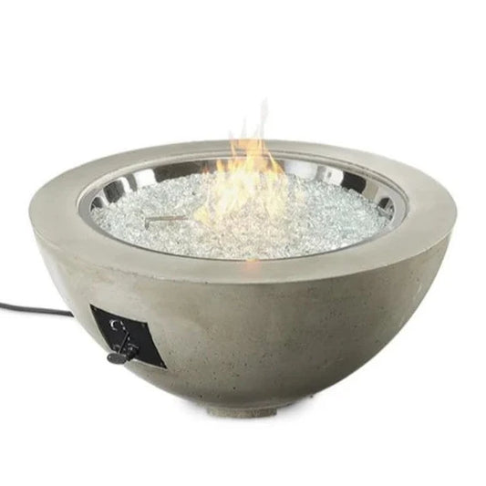 The Outdoor Greatroom 42" Cove Round Gas Fire Pit Bowl 90,000 BTU