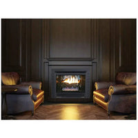 Buck Stove 34" Model 34 Contemporary Vent Free Gas Stove Insert with Blower 33,000 BTU