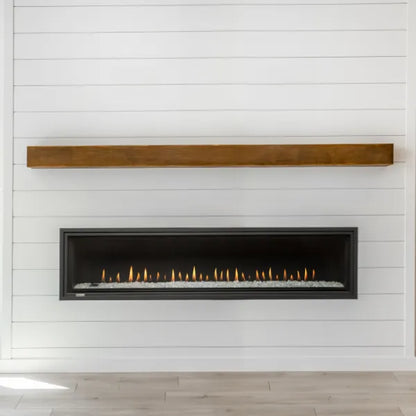 Montigo DelRay 72" Basic Single-Sided Direct Vent Linear Gas Fireplace 35,500 BTU