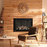 Montigo DelRay 46" Full Load Single-Sided Direct Vent Square Gas Fireplace 40,000 BTU