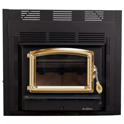 Buck Stove 38" Model 74ZC Zero Clearance Non-Catalytic Wood Burning Stove with Door 52,400 btu