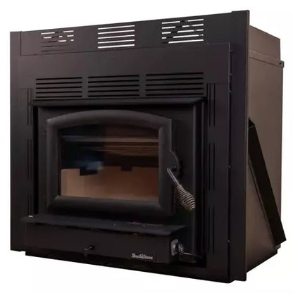 Buck Stove 38" Model 74ZC Zero Clearance Non-Catalytic Wood Burning Stove with Door 52,400 btu