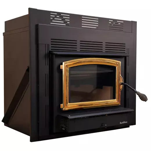 Buck Stove 38" Model 74ZC Zero Clearance Non-Catalytic Wood Burning Stove with Door 52,400 btu