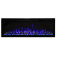 Modern Flames Spectrum Slimline Wall Mount/Recessed Electric Fireplace 5,000 BTU