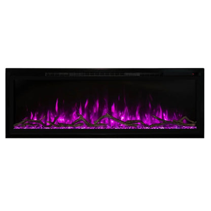 Modern Flames Spectrum Slimline Wall Mount/Recessed Electric Fireplace 5,000 BTU