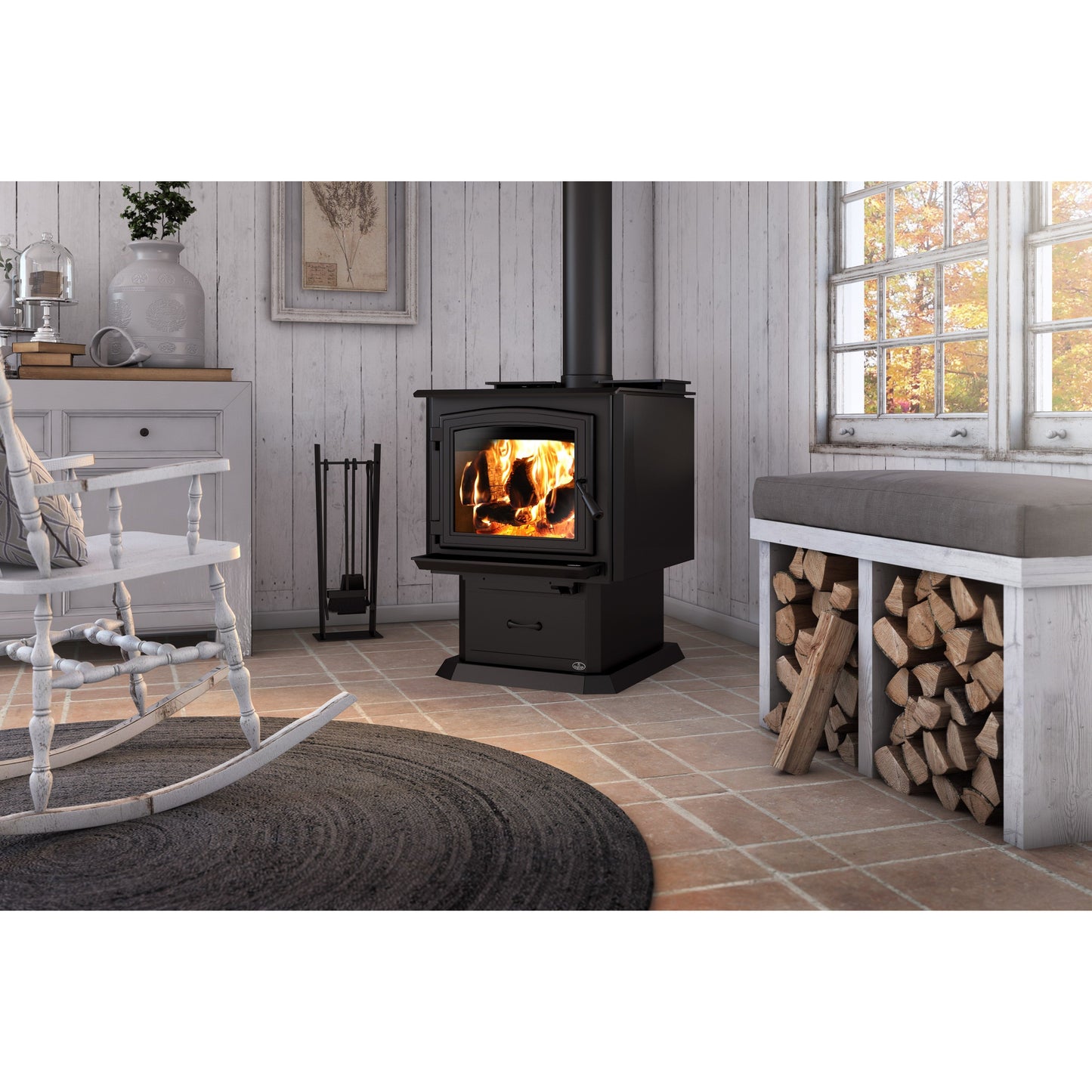 Osburn 3300 Wood Burning 24" Stove 90,000 BTU