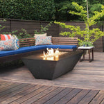 Athena Olympus 72" Rectangular Linear Gas Fire Pit Table 65,000 BTU