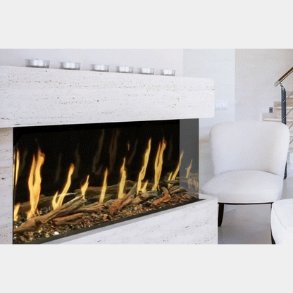 Modern Flames 100" Orion Multi Heliovision Electric Fireplace 10,000 BTU