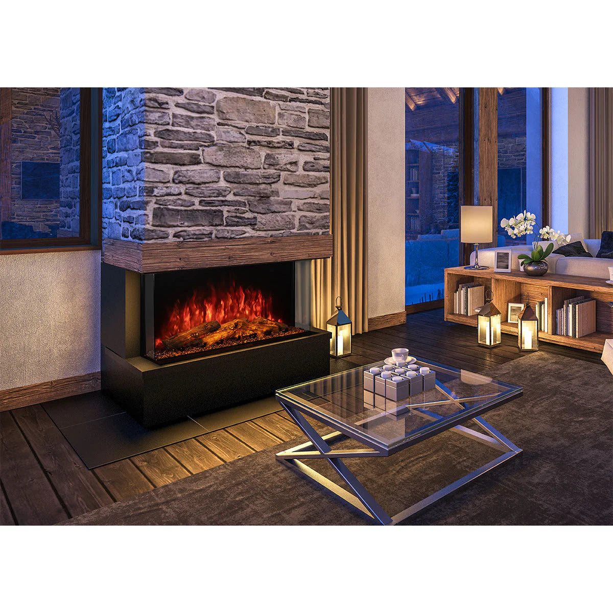 Modern Flames 42" Sedona Pro Multi-Sided Electric Fireplace