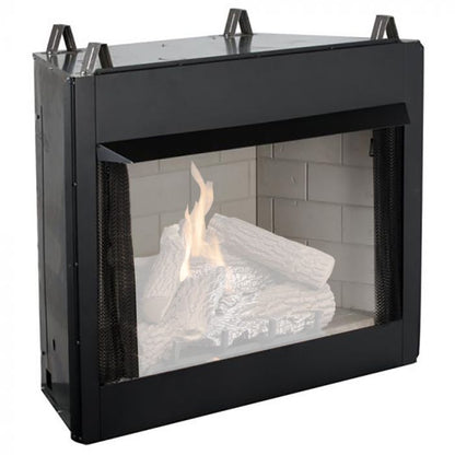 Superior VRT3100 Vent-Free Gas Firebox – White Stacked Liners 40,000 BTU